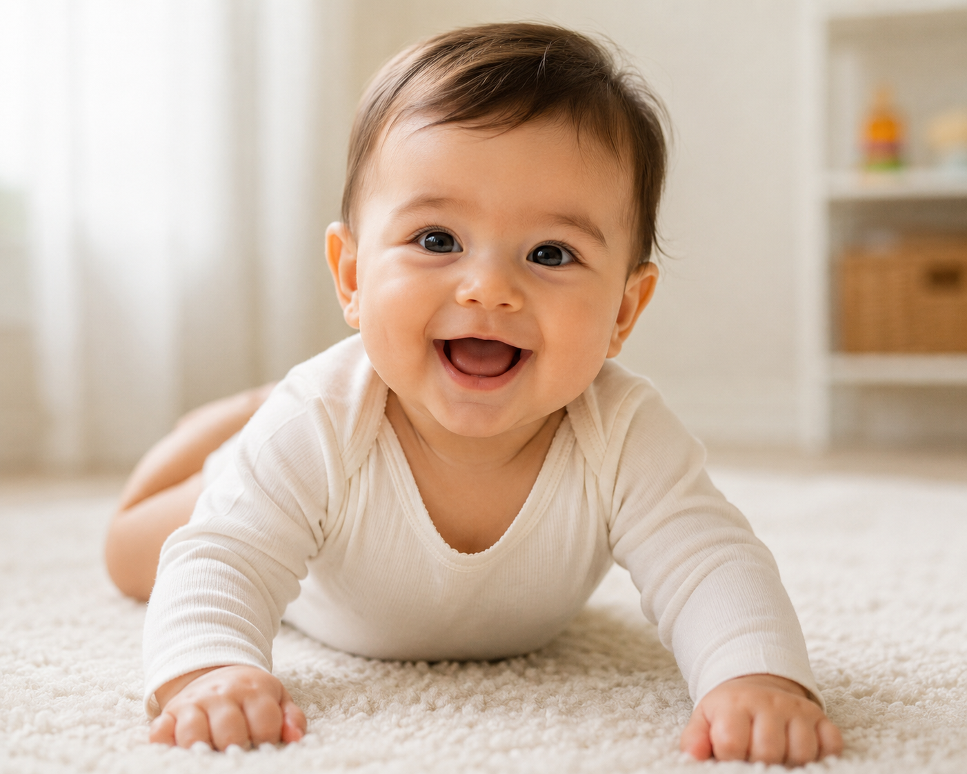 0 - 6 Months Discovering the world through their senses