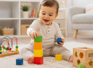12 - 18 Months Building independence and problem solving skills.
